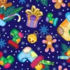 Tissu accessoires de Noël personnalisé