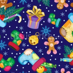 Tissu accessoires de Noël personnalisé