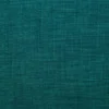Tissu aspect lin bleu canard