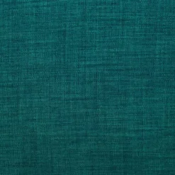 Tissu aspect lin bleu canard