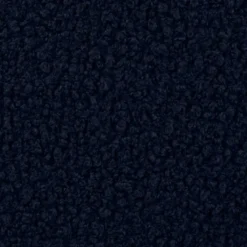 Tissu bouclette aspect lainage bleu marine