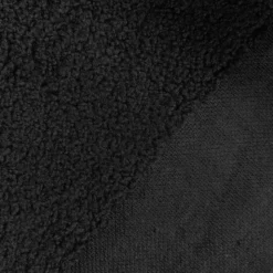 Tissu bouclette noir