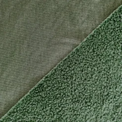 Tissu bouclette vert fougère