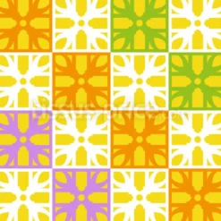 Tissu carreaux azulejos personnalisé