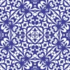 Tissu carreaux de ciment personnalisé
