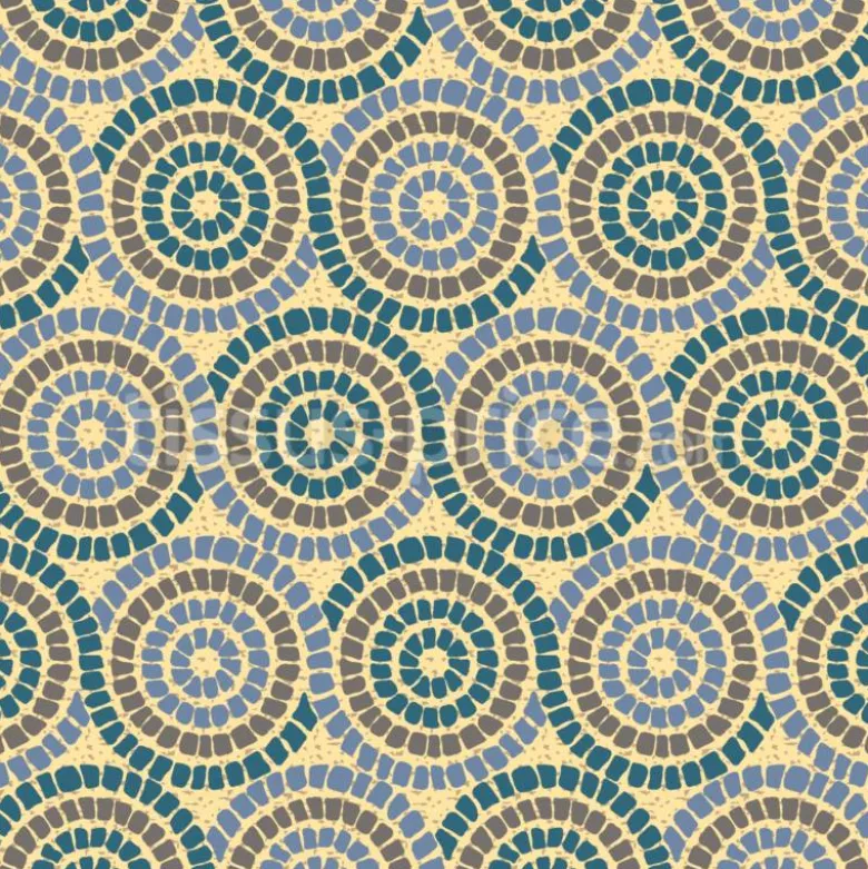 Tissu Carrelage grec personnalisé
