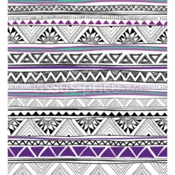 Tissu chevron ethnique personnalisé