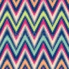 Tissu chevrons ethniques personnalisé