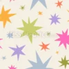 Tissu éclats de constellations personnalisé