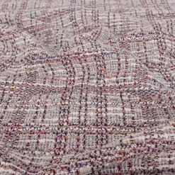 Tissu coco lie de vin