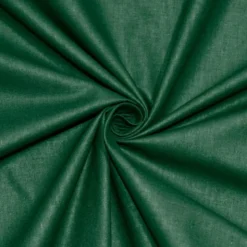 Tissu coton grande largeur vert sapin
