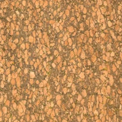 Tissu de liège et paillettes or