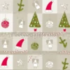 Tissu esprit de Noël personnalisé
