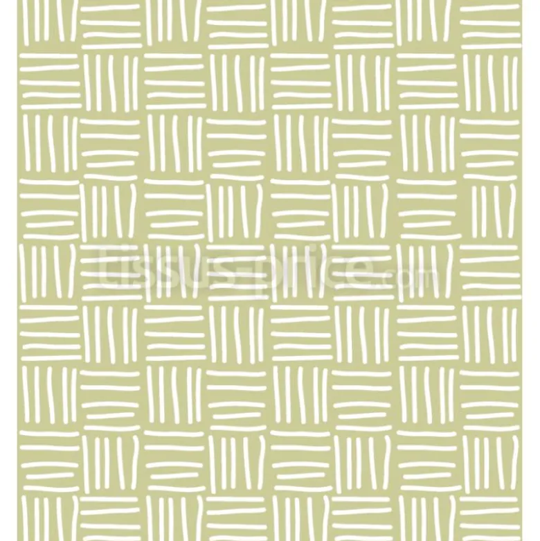 Tissu forme abstraite géométrique personnalisé