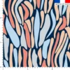 Tissu imperméable motif abstrait Santorin