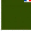 Tissu imperméable motif aspect tissé uni vert foncé