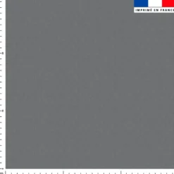 Tissu imperméable motif cube géométrique gris