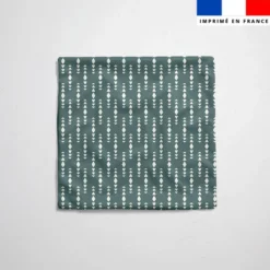 Tissu imperméable motif flèche triangulaire ethnique Zanzibar