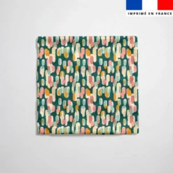 Tissu imperméable motif tacheté abstrait