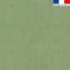 Tissu imperméable vert olive aspect lin