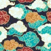 Tissu inspiration asiatique personnalisé