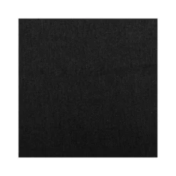 Tissu jean et fausse fourrure Teddy noir