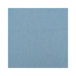 Tissu jean et fausse fourrure Teddy bleu clair