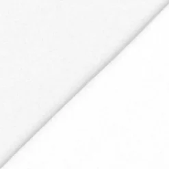 Tissu molleton pour sweat uni blanc