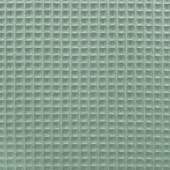 Tissu nid d'abeille bleu vert