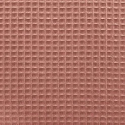 Tissu nid d'abeille marsala