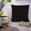 Tissu Nubuck noir