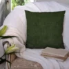Tissu Nubuck vert