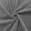 Tissu pailleté stretch argent