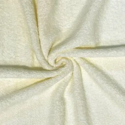 Tissu éponge écru