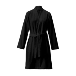Tissu éponge noir