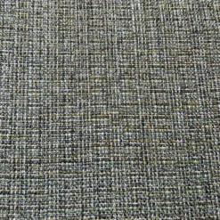 Tissu tweed coco vert et ocre