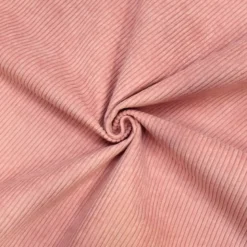 Tissu velours côtelé bois de rose