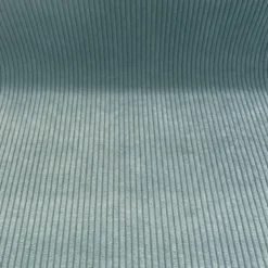Tissu velours côtelé lichen bleu
