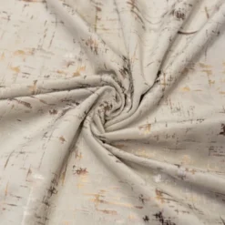 Tissu velours frappé Astral beige