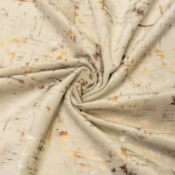 Tissu velours frappé Astral mastic