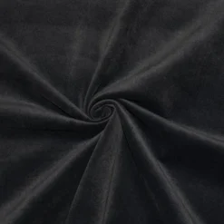Tissu velours occultant thermique uni noir
