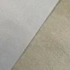 Tissu velours ras texturé beige clair