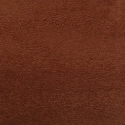 Tissu velours ras texturé terracotta