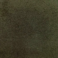 Tissu velours ras texturé vert kaki