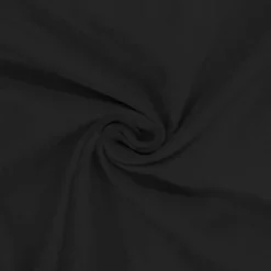 Toile coton noire grande largeur
