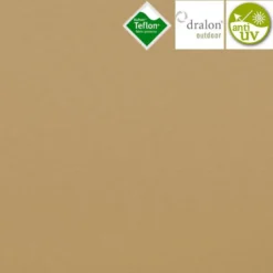 Toile extérieure Téflon grande largeur beige