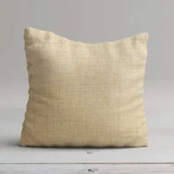 Toile polycoton beige chinée grande largeur