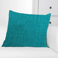 Toile polycoton bleue chinée grande largeur
