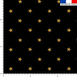 Étoiles effets pailletés - Fond noir