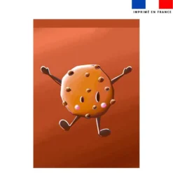 Torchon imprimé amis ptit déj Cookie - Création Stillistic
